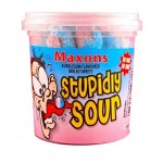Maxons Stupidly Sour Bubblegum Tub 100g - BB: 10/2026